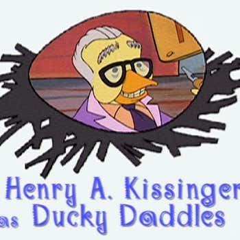 Image for Why the hell did Henry Kissinger play a bumbling cartoon duck in a '90s kids show?