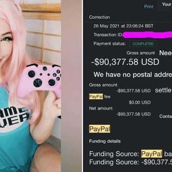 Image for OnlyFans Star Behind ‘Gamer Girl Bath Water’ Says It Put Her $90K In Debt With PayPal For Years
