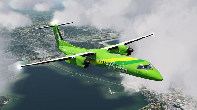 Aerofly FS 2 Flight Simulator: Q400 - Kotaku