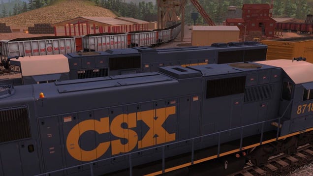 Trainz Railroad Simulator 2022: CSX EMD SD60 - Kotaku