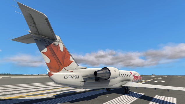 X-plane 11: Aerosoft - Crj 200 - Kotaku