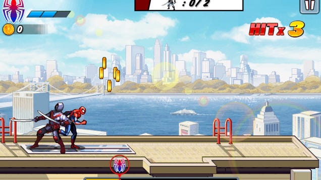 spider man ultimate power games