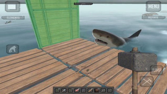 shark survival game raft steam
