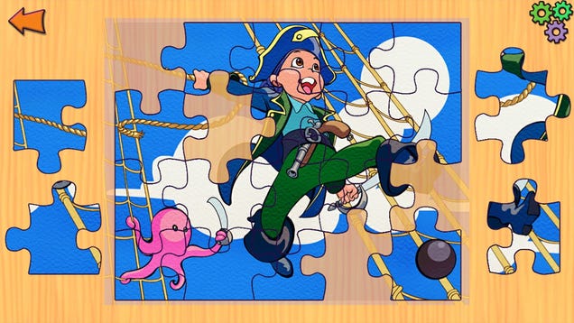 Pirates Jigsaw Puzzle for Kids & Toddlers - Kotaku