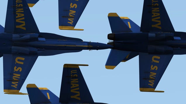 Blue Angels Aerobatic Flight Simulator - Kotaku