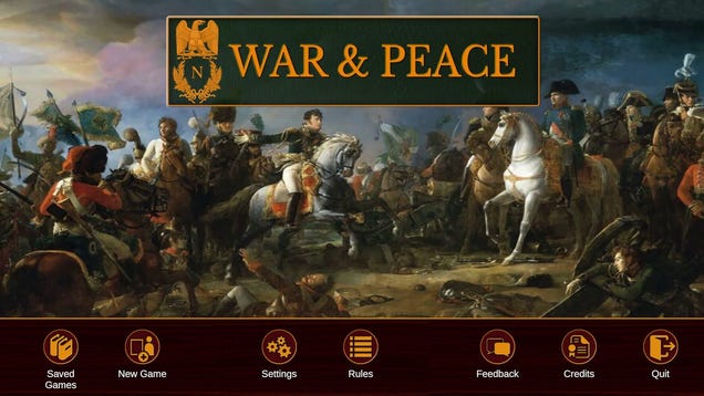 War and Peace - Kotaku