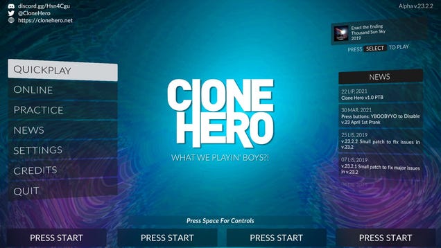 Clone Hero - Kotaku