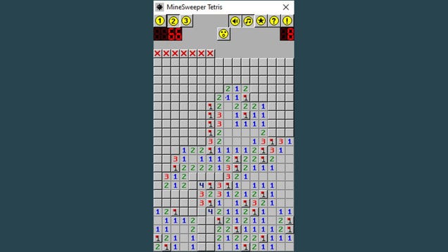 Minesweeper Tetris - Kotaku