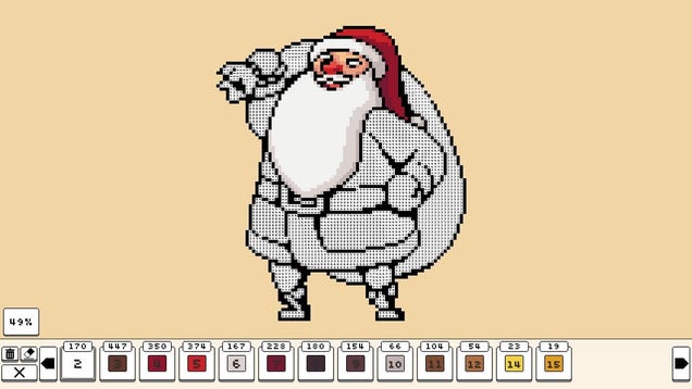 Coloring Pixels: Advent 2 Pack - Kotaku