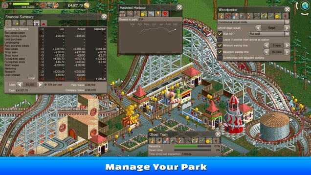 RollerCoaster Tycoon Classic - Kotaku