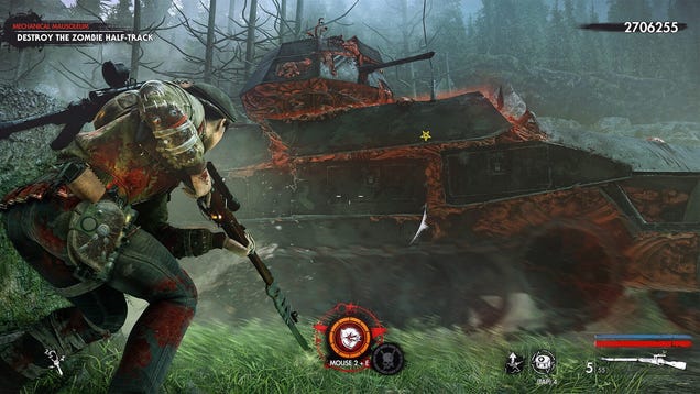 Zombie Army 4: Dead War - French Resistance Fighter Character - Kotaku