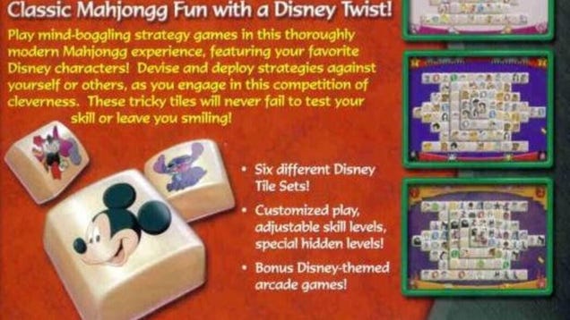 Disney's Mahjongg - Kotaku