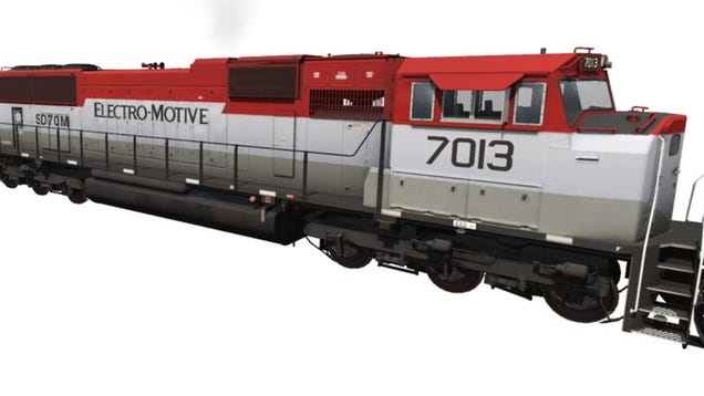 Trainz Plus: EMD SD70M Demonstrator 2 - Kotaku