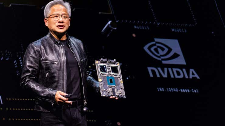 Image for Nvidia is the world's most valuable company again as Apple stock slips