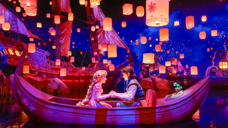 Image for Disney's New Tangled Ride Has to Be Seen to Be Believed