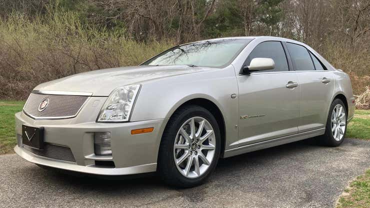 Image for This 2007 Cadillac STS-V Is A 469-HP Rocket No One Will See Coming