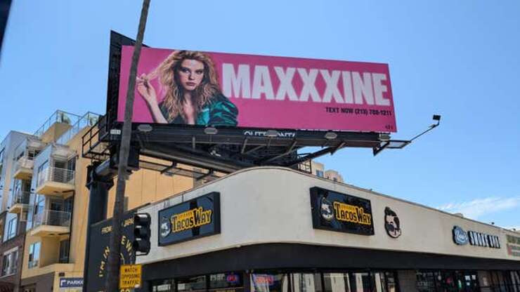 Image for MaXXXine goes to Hollywoodāon a bus