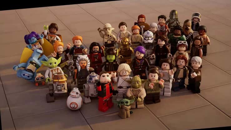 Image for The Full Star Wars Saga Celebrates 25 Years of Lego