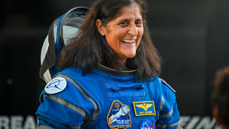 Image for Boeing Starliner astronaut Suni Williams set a new record during her ISS spacewalk