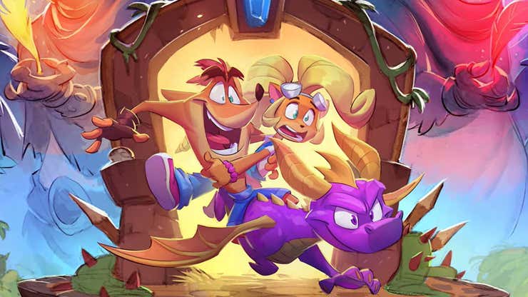 Image for Report: Activision Canceled A Crash Bandicoot / Spyro Crossover Game