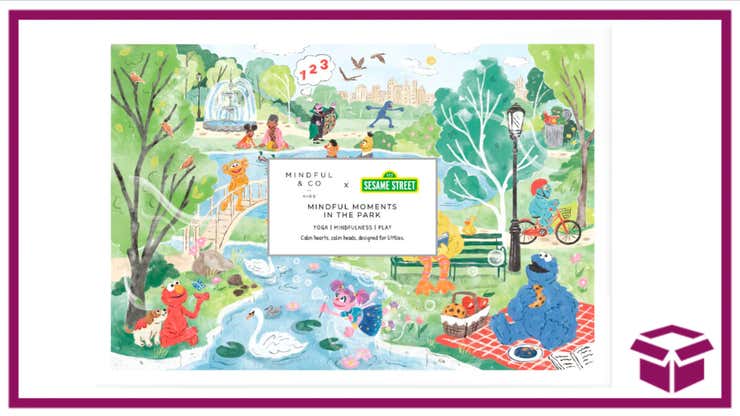 Image for Take Some Time Out With Your Child To Enjoy This Sesame Street X Mindful & Co Floor Puzzle