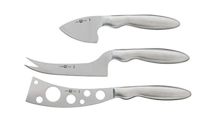 Image for Elevate Your Cheese Board Experience with ZWILLING Cheese Knife Set, 73% Off Today