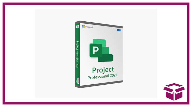 Image for Lowest Price We've Seen: A Lifetime License for Microsoft Project Pro 2021 Is Just $20 at StackSocial