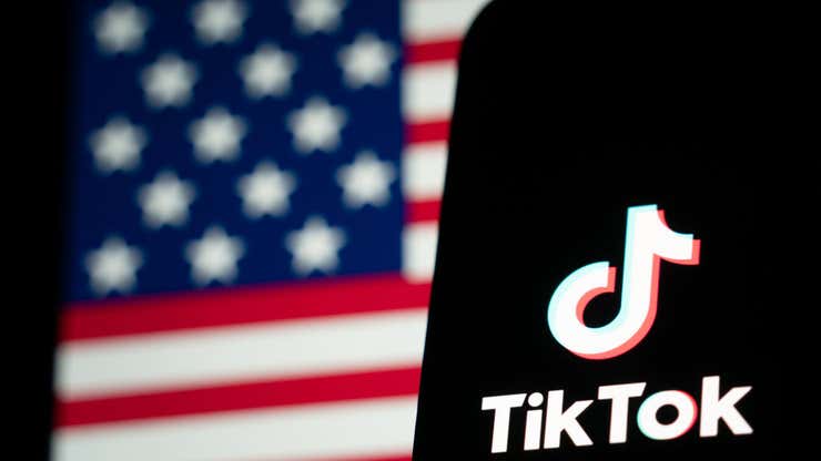 Image for TikTok goes back online as Trump says he'll delay a U.S. ban