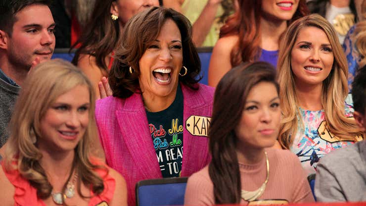 Image for Kamala Harris Plays Hooky To Sit In ‘Price Is Right’ Studio Audience
