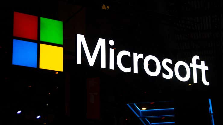Image for Microsoft is blocking employees from sending emails with the word 'Palestine'