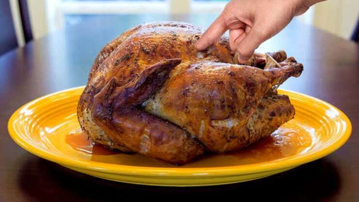 Image for FDA Confirms Safest Method Of Testing Food Temperature Sticking Finger Down Into Middle