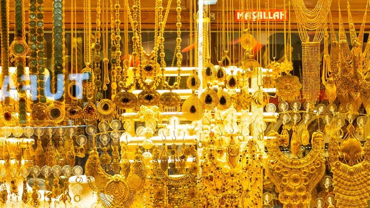 Image for Gold prices have hit a record high