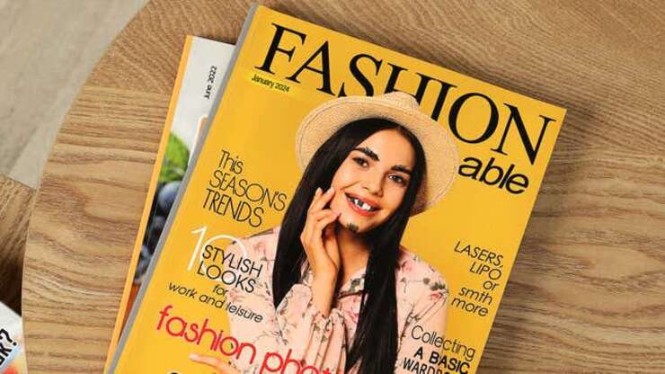 Image for Dentist Hurt That Someone Would Deface Magazine Cover Model’s Smile Here Of All Places