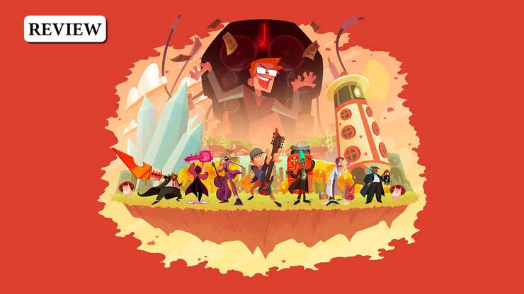 Image for This Short And Sweet RPG Spins Up A Beautiful Deckbuilding Melody
