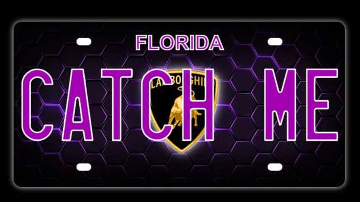 Image for Wild Personalized License Plates Are Very Much Illegal, But That's Not Stopping Car Owners In Florida