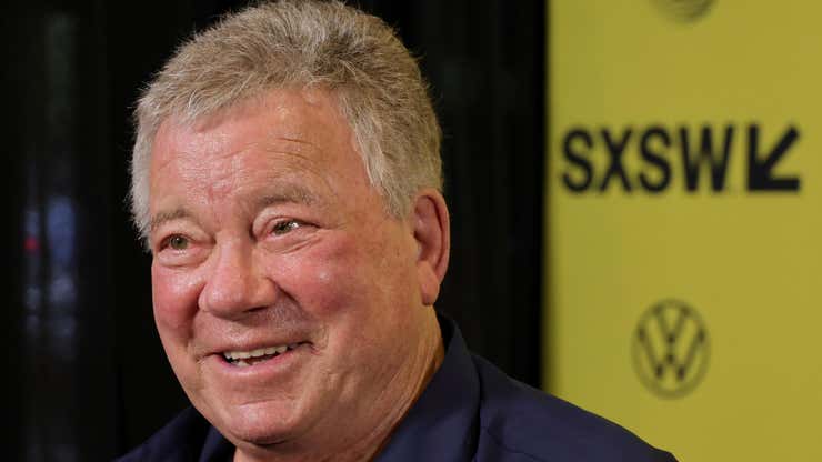 Image for William Shatner Wants in on the Creepy De-Aging Trend to Get Back in Star Trek