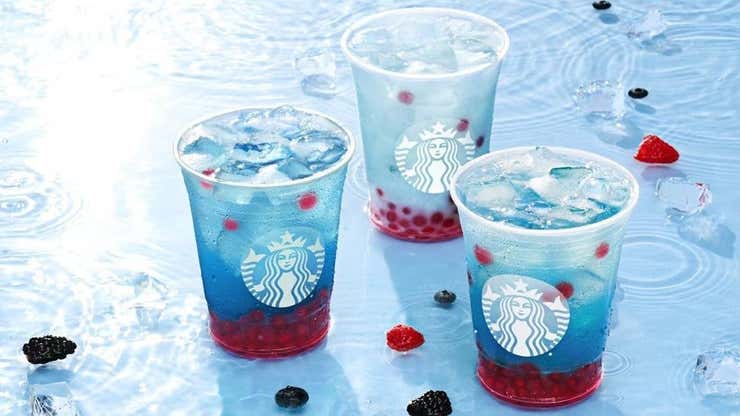 Image for Starbucks' Summer-Berry Refreshers Review: Saved By The Boba