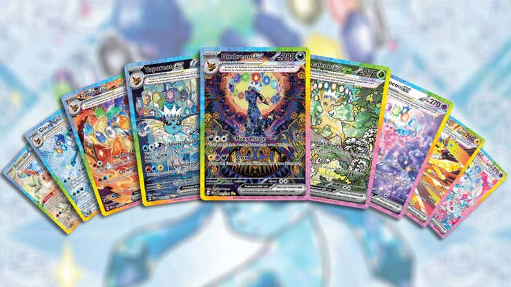 Image for Pokémon TCG's Prismatic Evolutions Is A Fantastic Set, If You Can Find It