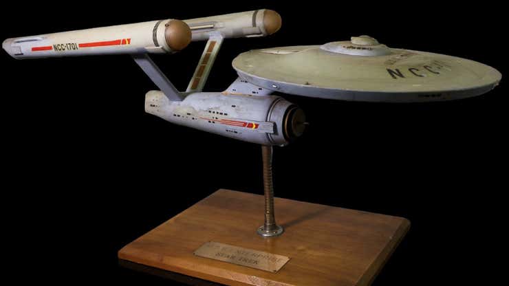 Image for The Long-Lost Original Star Trek Enterprise Model Is Heading Home