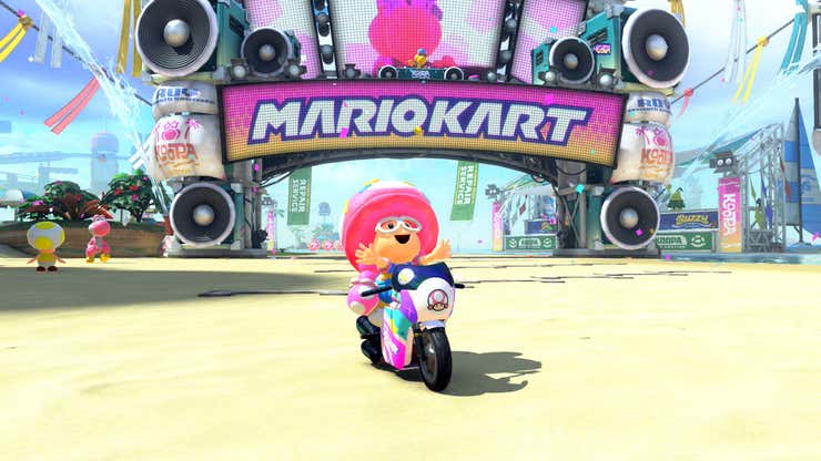 Image for Mario Kart World: Every Question Mark Panel Location On Koopa Troopa Beach