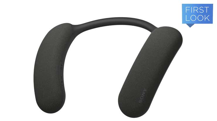 Image for The Sony Theater U Neck Speaker Could Be Great, Except for That Pesky Wire