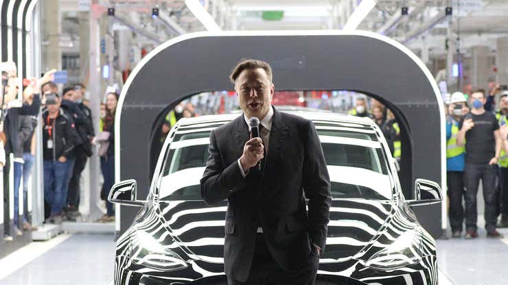 Image for Elon Musk says he'll still lead Tesla in 5 years: 'Unless I die'