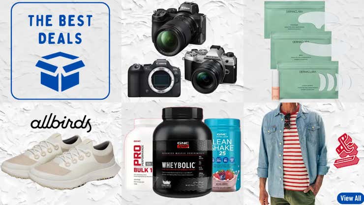 Image for Best Deals of the Day: Adorama, Allbirds, &Sons, GNC, Dermaclara & More