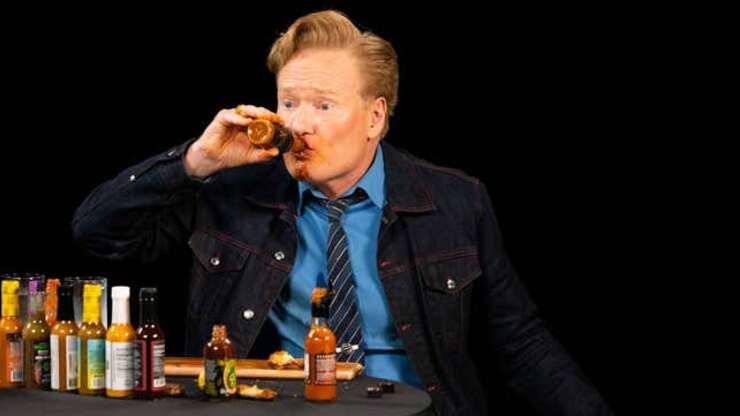 Image for Conan O’Brien does Hot Ones the best, of course