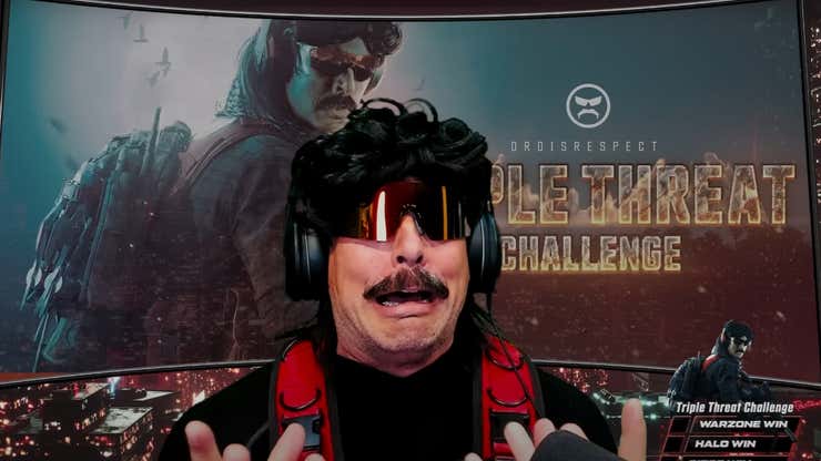 Image for YouTube Turns Money Faucet Back On For Dr Disrespect Six Months After Twitch Ban Controversy