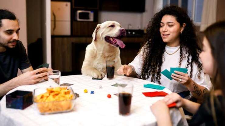 Image for Single Woman At Game Night Paired With Dog Again