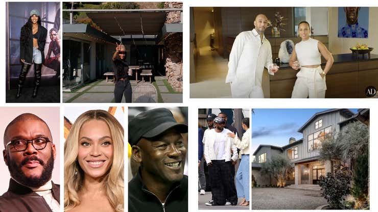 Image for Take a Peek Inside the Homes of Alicia Keys and Swizz Beats; Meagan Good, Floyd Mayweather Jr. and Kendrick Lamar; See Childhood Homes of Some of the Biggest Celebs and the Palatial Spaces Some of the World's Richest Black People Call Home