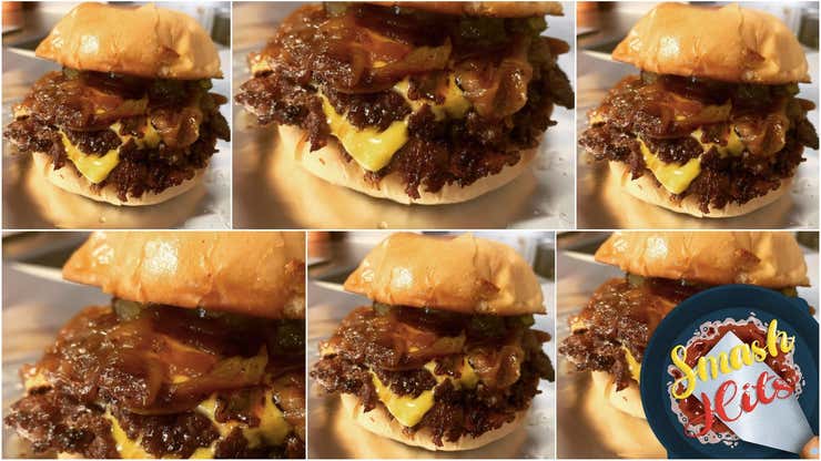 Image for Secrets to making the perfect crispy smash burger at home
