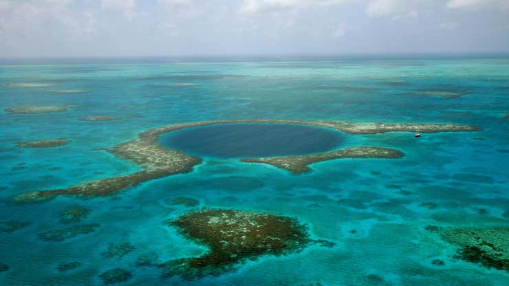 Image for Deepest Blue Hole in the World Discovered. Scientists Still Haven’t Found the Bottom