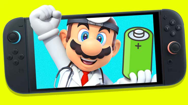 Image for Switch 2 Will Let You Sacrifice Some Playtime To Keep Your Battery Healthy